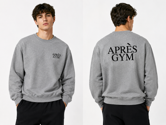 Apres Gym Crewneck-Grey