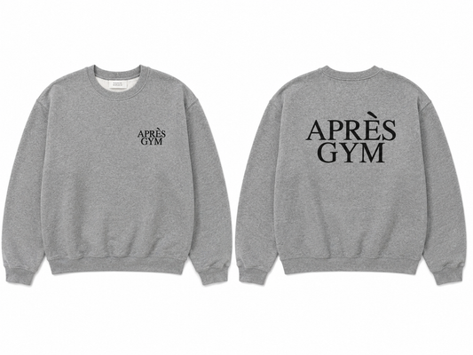 Apres Gym Crewneck-Grey