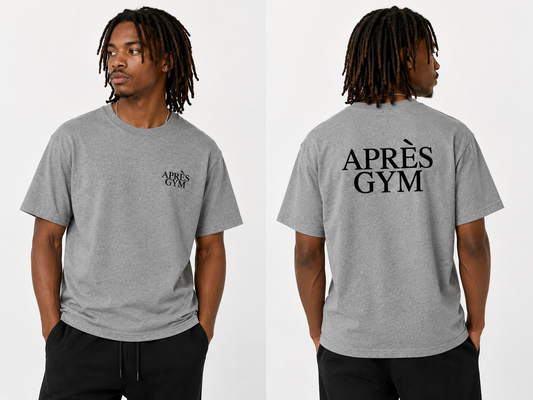 APRES GYM TSHIRT-Grey