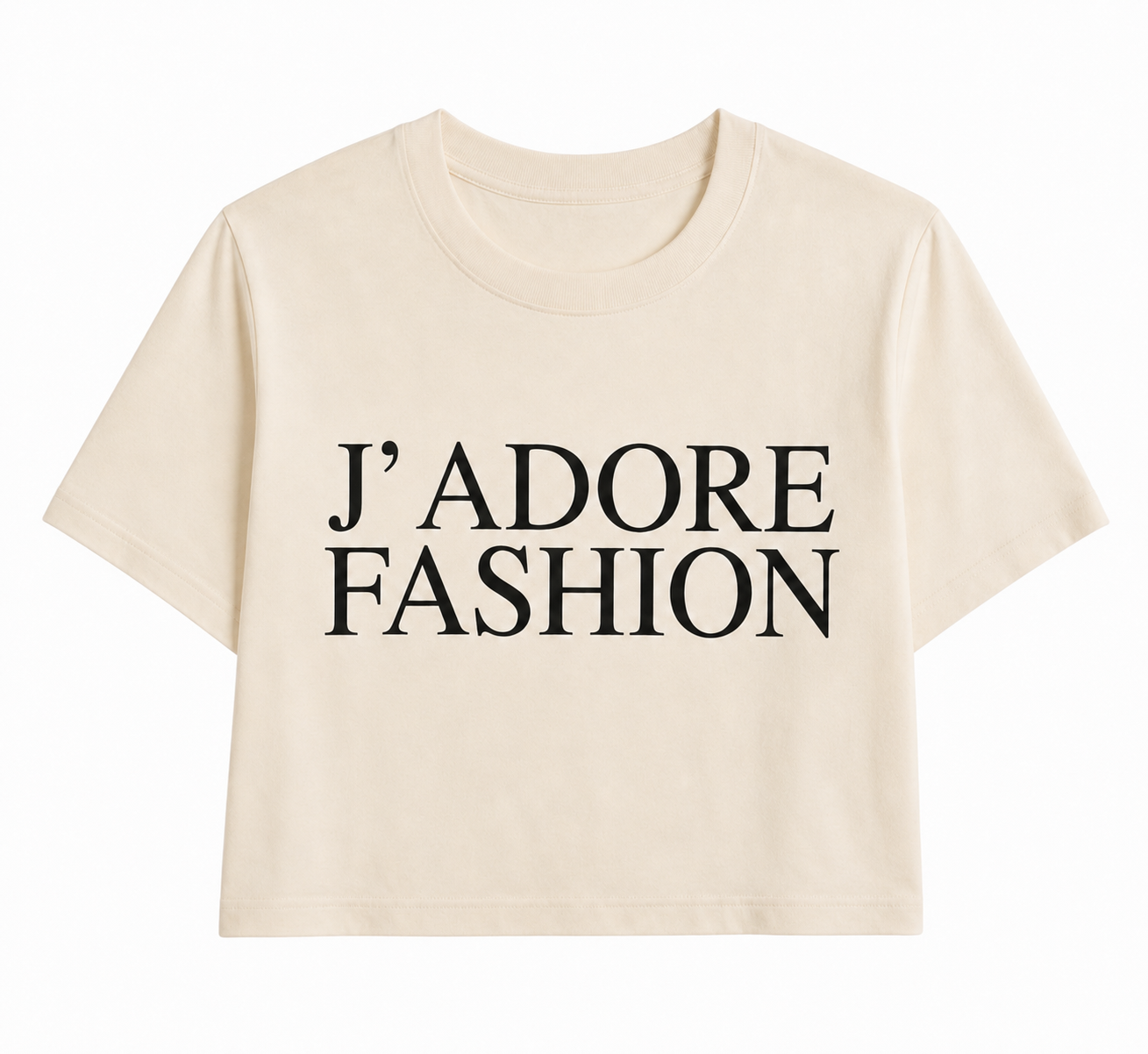 J’ADORE FASHION TEE-CREAM