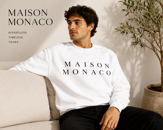 CLASSIC WHITE CREWNECK