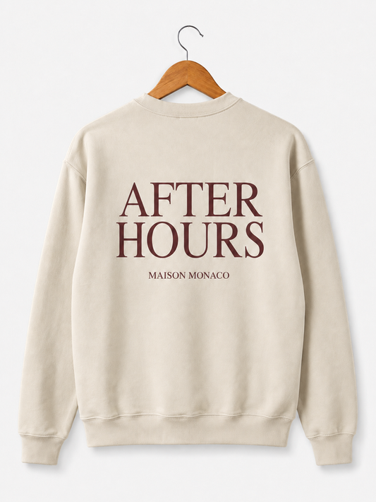 AFTER HOURS CREWNECK