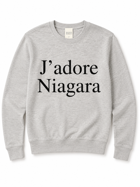 J’adore Niagara Crewneck